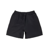 Black shorts on a white background