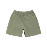 Green shorts on a white background