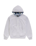 Stussy - Plaid Lined Zip Hoodie
