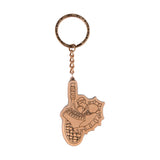 Dime - Athletic Keychain