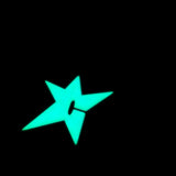 Carpet Company - Glow in the Dark C-Star Keychain