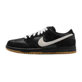 Nike SB - Dunk Low (Black/Black/Gum Light Brown/White)