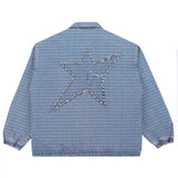 Carpet Company - Pinstripe Denim Work Jacket