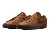 Nike SB - Blazer Low Pro GT (Light British Tan/Dark Team Red