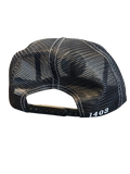 Skate Jawn - Full mesh Sewer Cap Hat (Black)